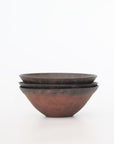 【Eiichi Shibuya】地ノ器 edged bowl small verdigris blue