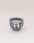 Dyed nishikiwari pattern pots