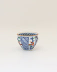 Dyed nishikiwari pattern pots
