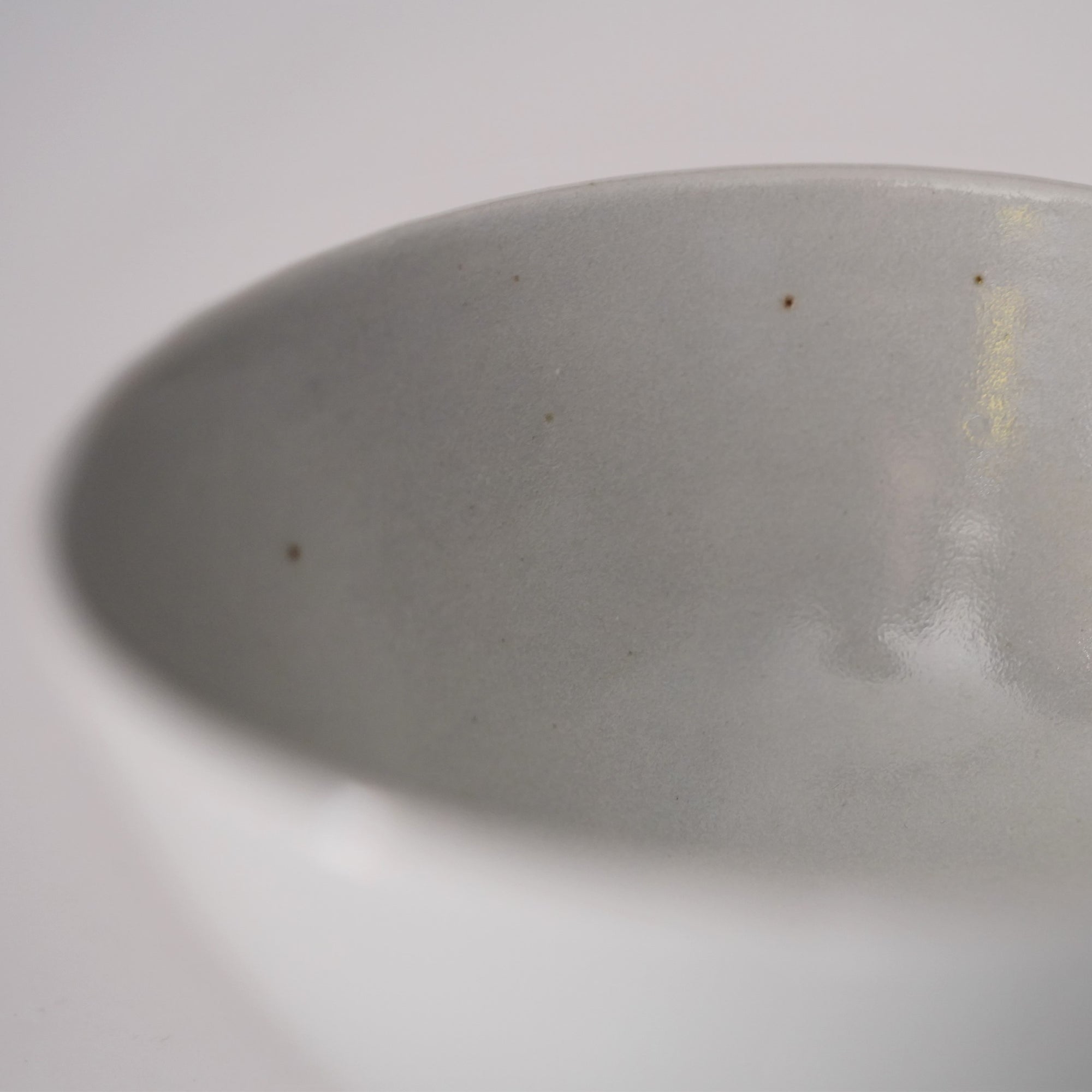 【鈴木大弓】白磁飯碗