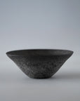 【Eiichi Shibuya】地ノ器 edged bowl small verdigris blue