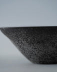 【Eiichi Shibuya】地ノ器 edged bowl small verdigris blue