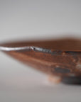 【Masato Yamaguchi】Nezumi-Shino Sambou-Osho round plate