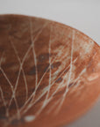 【Masato Yamaguchi】Nezumi-Shino Sambou-Osho round plate