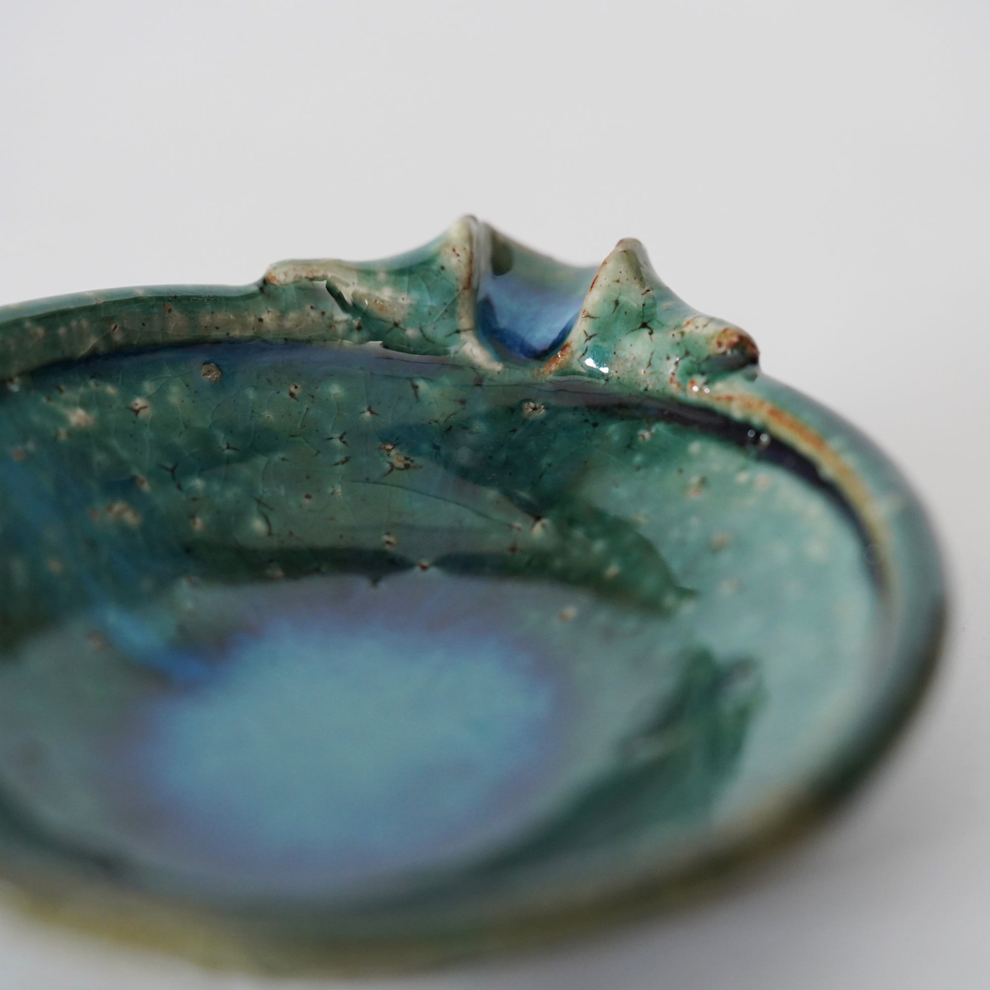 【Kazuhiko Kudo】Yellow Kohiki flat katakuchi small bowl