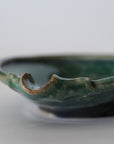 【Kazuhiko Kudo】Yellow Kohiki flat katakuchi small bowl