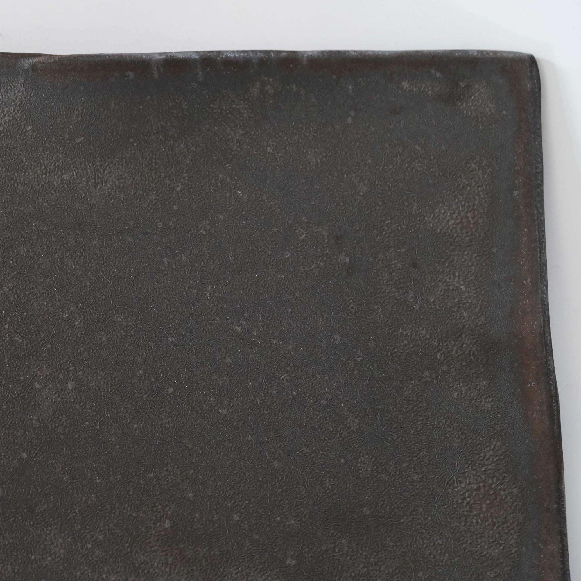 【Hideki Yamamoto】Kuro-yu rectangle plate