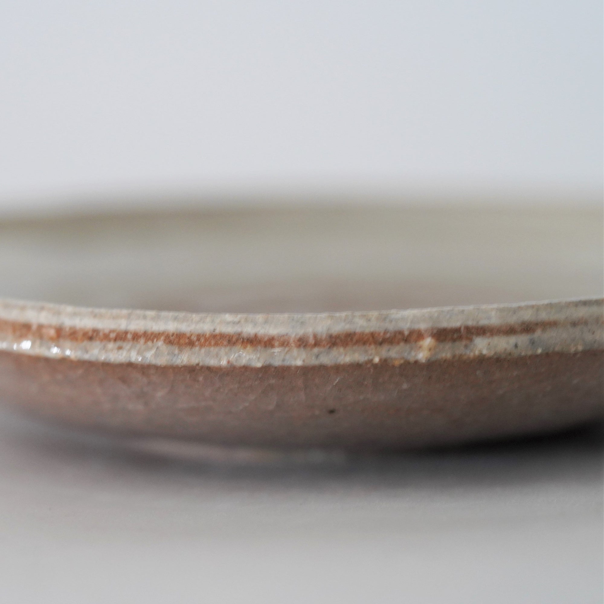 【Rui Mitoh】Ao-Karatsu porcelain plate