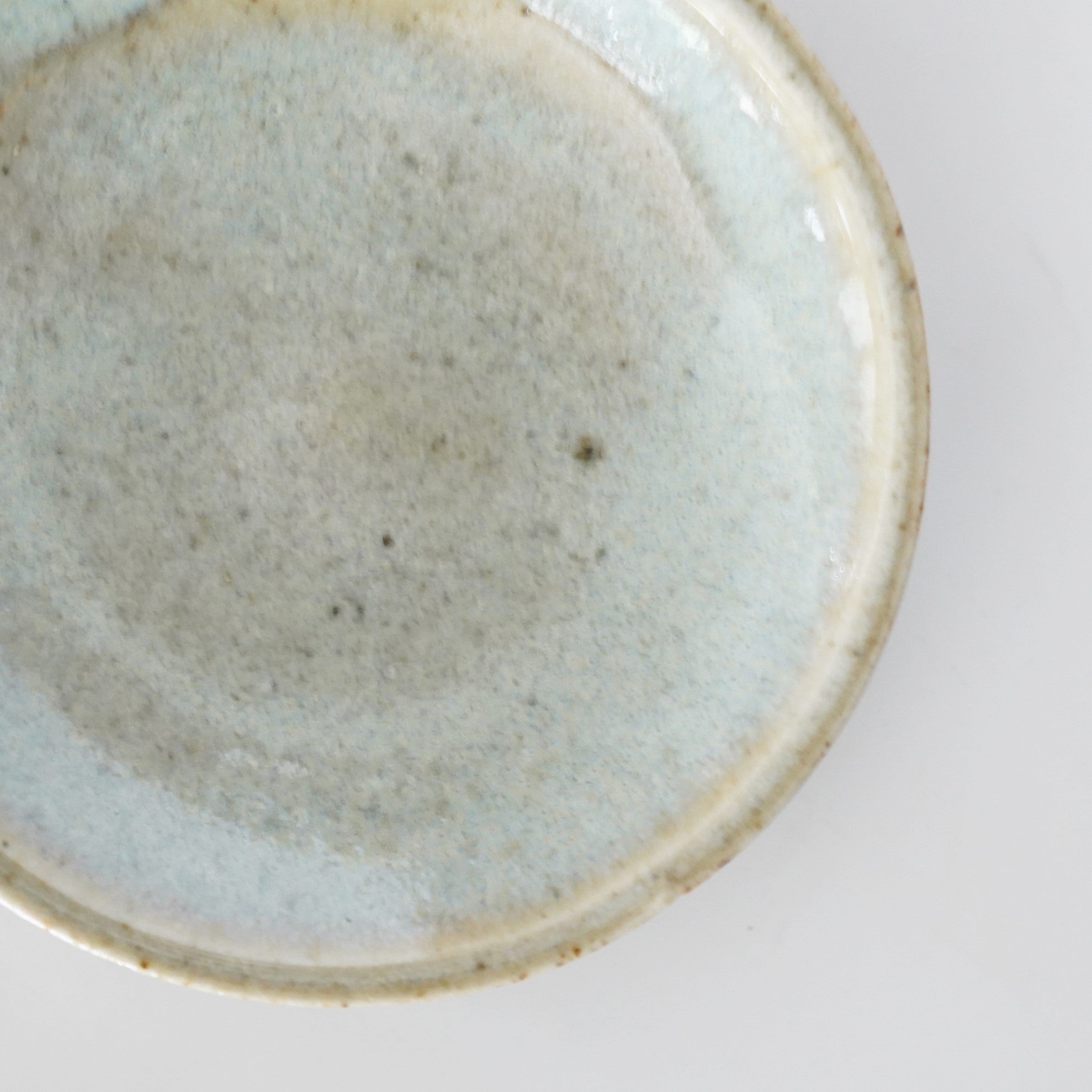 【Rui Mitoh】Ao-Karatsu porcelain plate