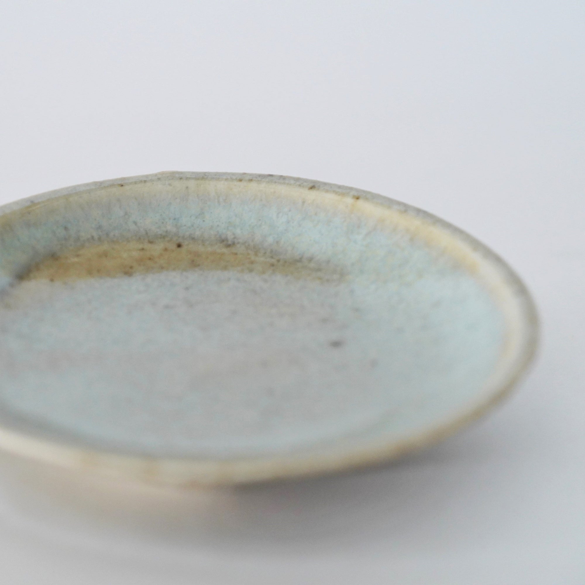 【Rui Mitoh】Ao-Karatsu porcelain plate