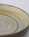 【Rui Mitoh】Ao-Karatsu round flower-shaped small plate