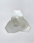 【Rui Mitoh】Ao-Karatsu round flower-shaped small plate