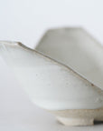 【Rui Mitoh】Ao-Karatsu round flower-shaped small plate