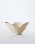 【Rui Mitoh】Ao-Karatsu round flower-shaped small plate