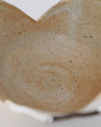 【Rui Mitoh】Ao-Karatsu round flower-shaped small plate