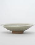 【Shuichi Okamoto】Korean-Garatsu paisley design pottery plate