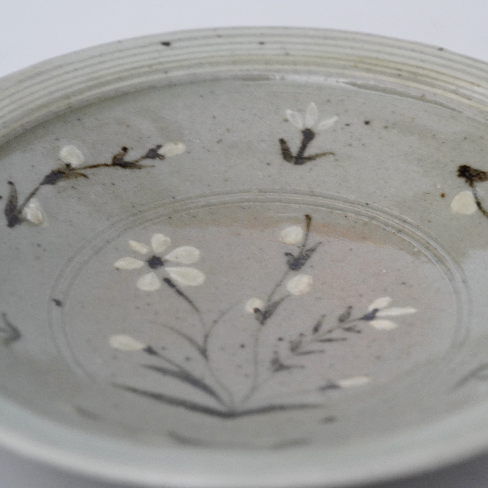 【岡本修一】二彩唐津花文皿