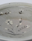 【Shuichi Okamoto】Korean-Garatsu paisley design pottery plate