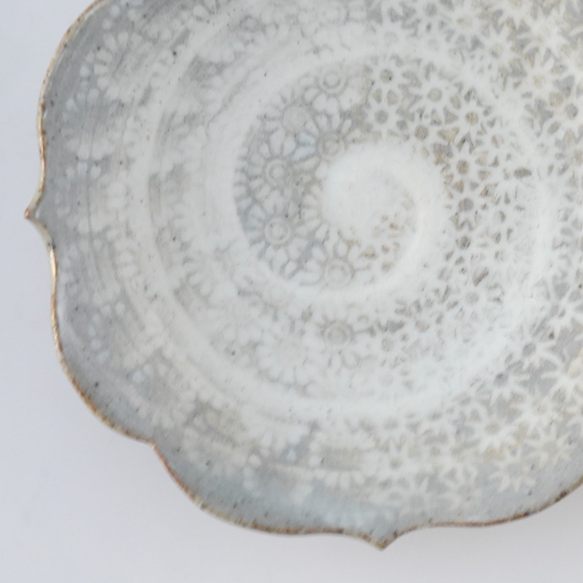 【冈本修一】三岛唐津四方豆碟