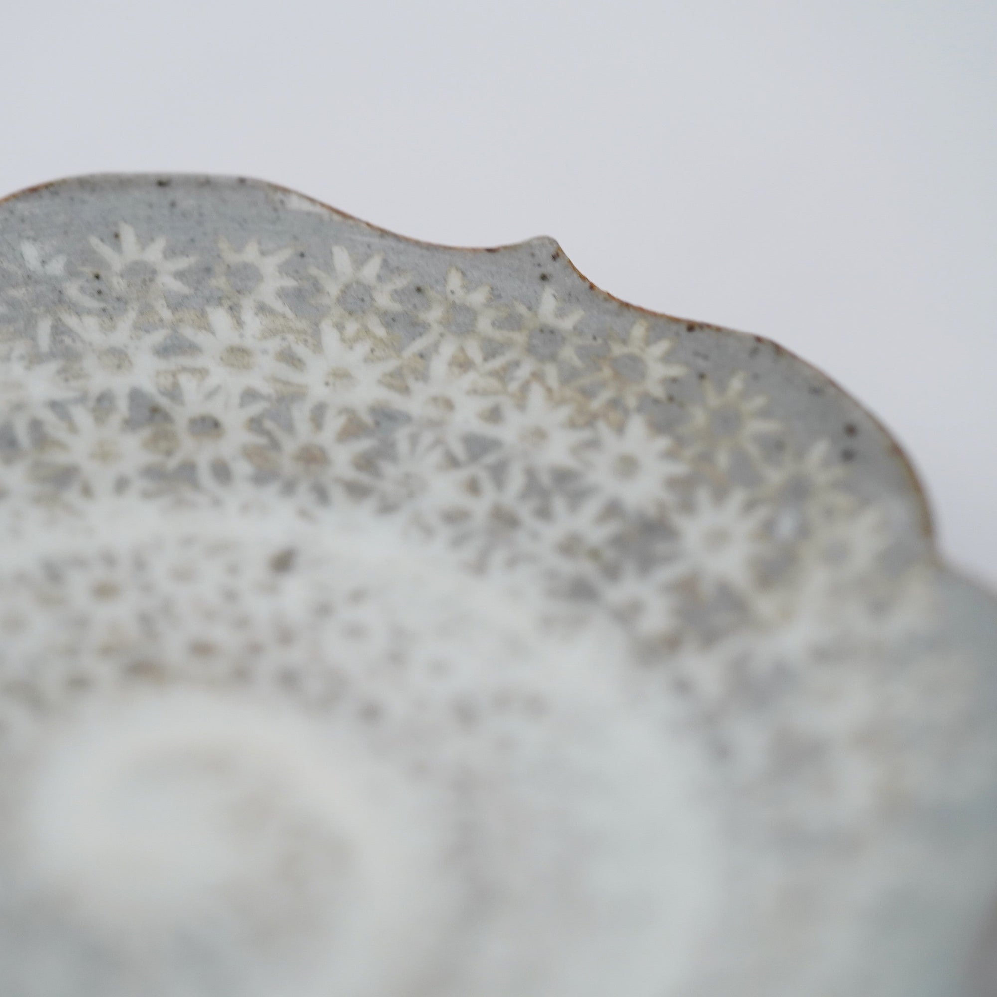 【冈本修一】三岛唐津四方豆碟