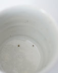 【Sakurei Okamoto】white porcelain sake cup