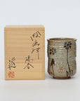 【冈本樱丽】图画唐津茶杯(附盒)
