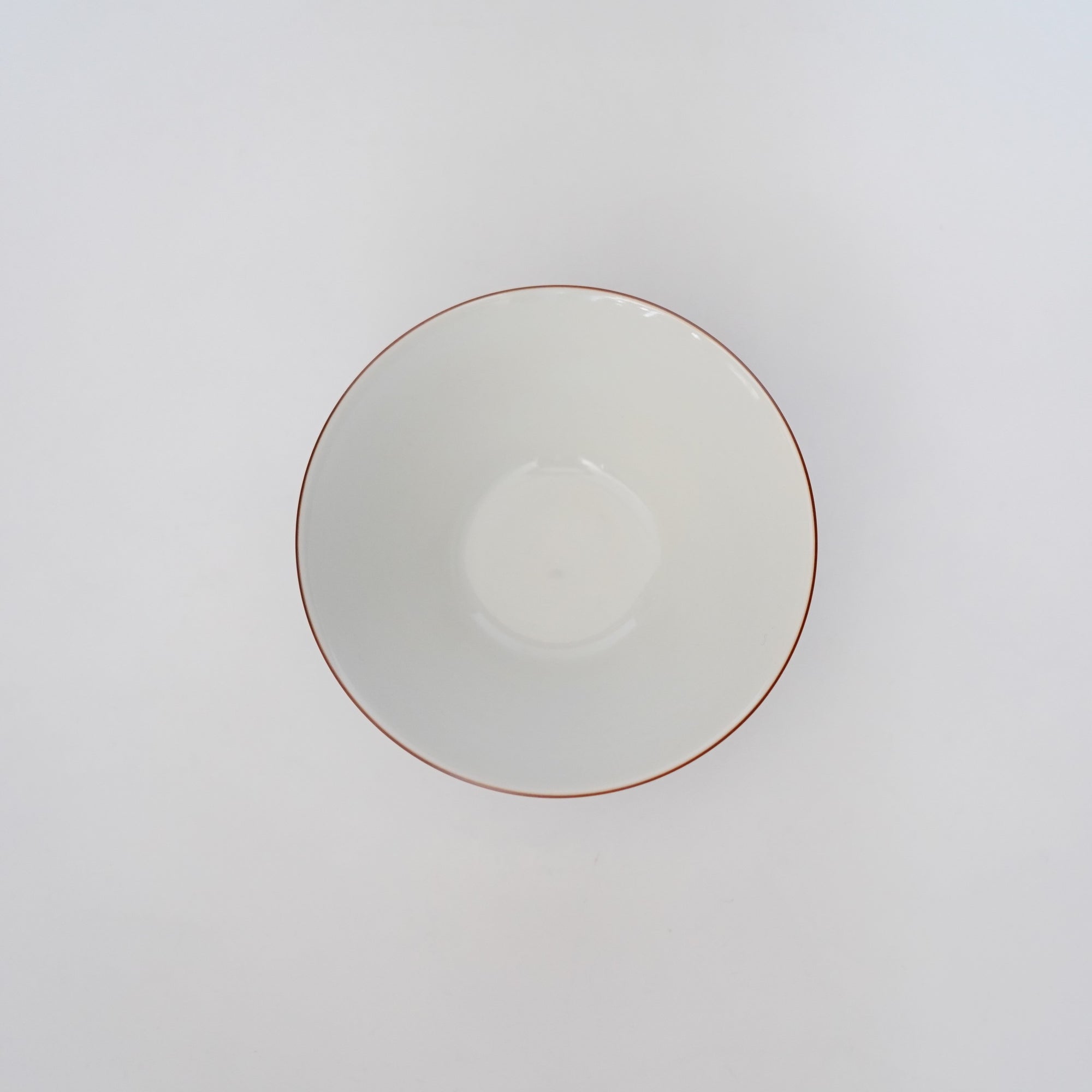 【河合正光】白磁小鉢(口紅)