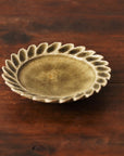 【Shuichi Okamoto】Ao-Karatsu flower designed small plate