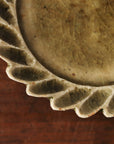 【Shuichi Okamoto】Ao-Karatsu flower designed small plate