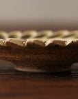 【Shuichi Okamoto】Ao-Karatsu flower designed small plate
