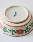 colored circle patterned round flower-shaped Mukou-zuke