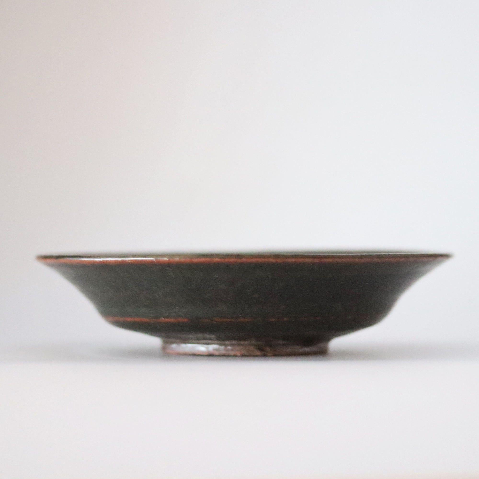 【光藤佐】黑釉兜钵5寸