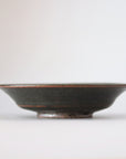 【Tasuku Mitsufuji】Black glazed Kabuto bowl