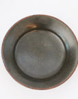 【Tasuku Mitsufuji】Black glazed Kabuto bowl