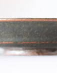 【Tasuku Mitsufuji】Black glazed Kabuto bowl