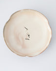 4-inch plate of standing cranes