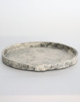 梶原妙子粉打椭圆形盘子18× 15cm