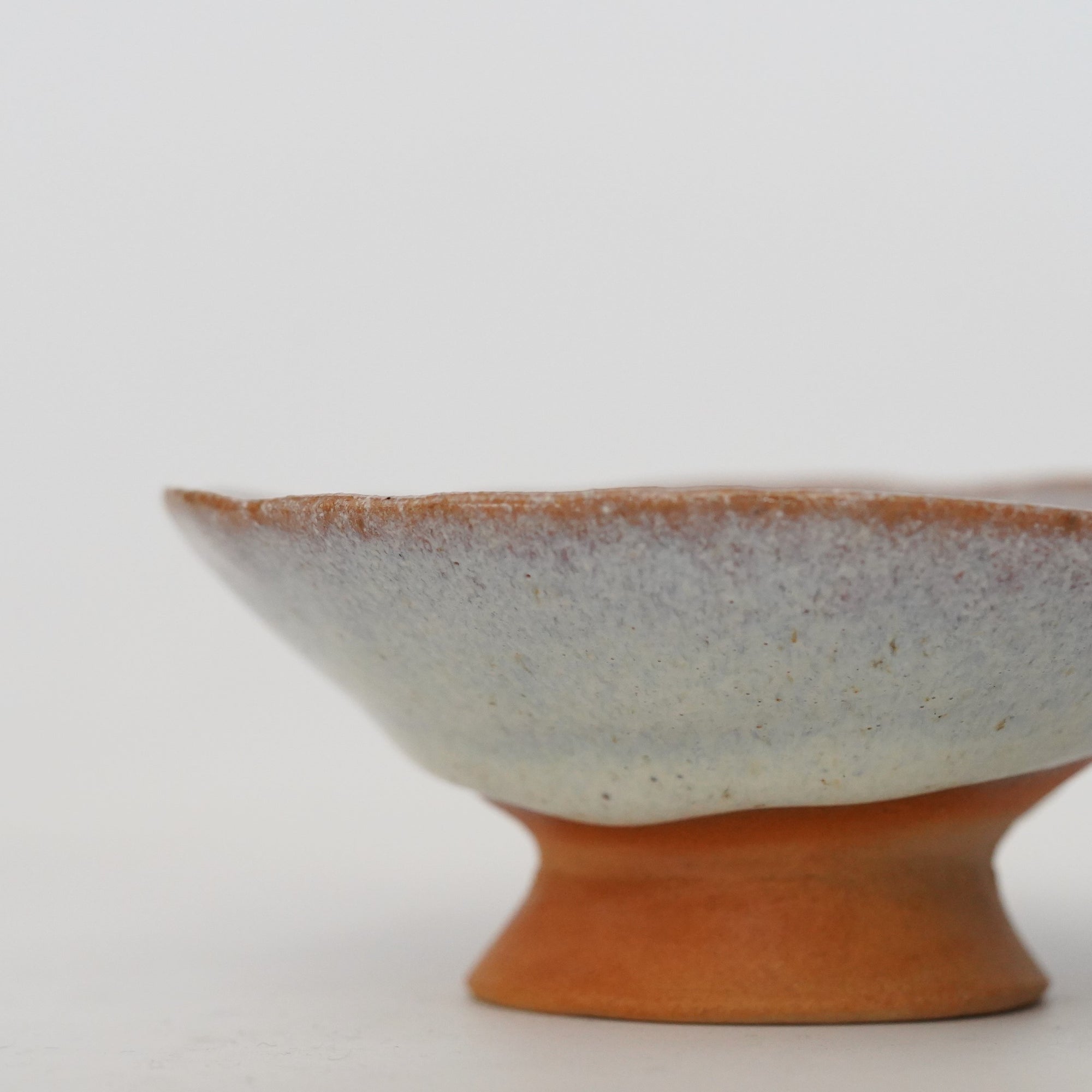 【Taeko Kajihara】ship shaped bowl with foot