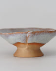 【Taeko Kajihara】ship shaped bowl with foot