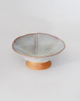 【Taeko Kajihara】ship shaped bowl with foot