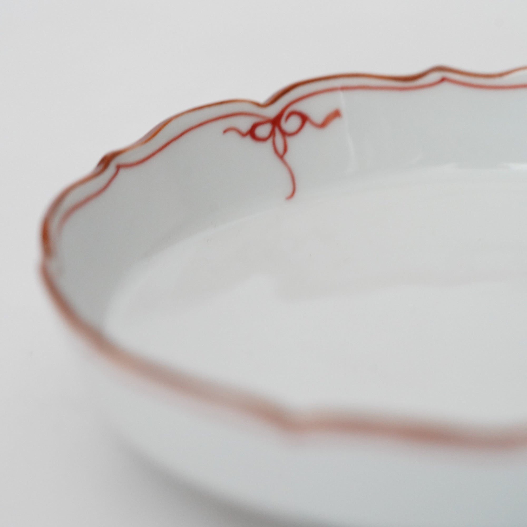 瓔珞(red)(桔)Tatebuchi flat plate