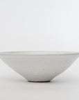 【Etsuji Noguchi】green and white glazed 6sun bowl