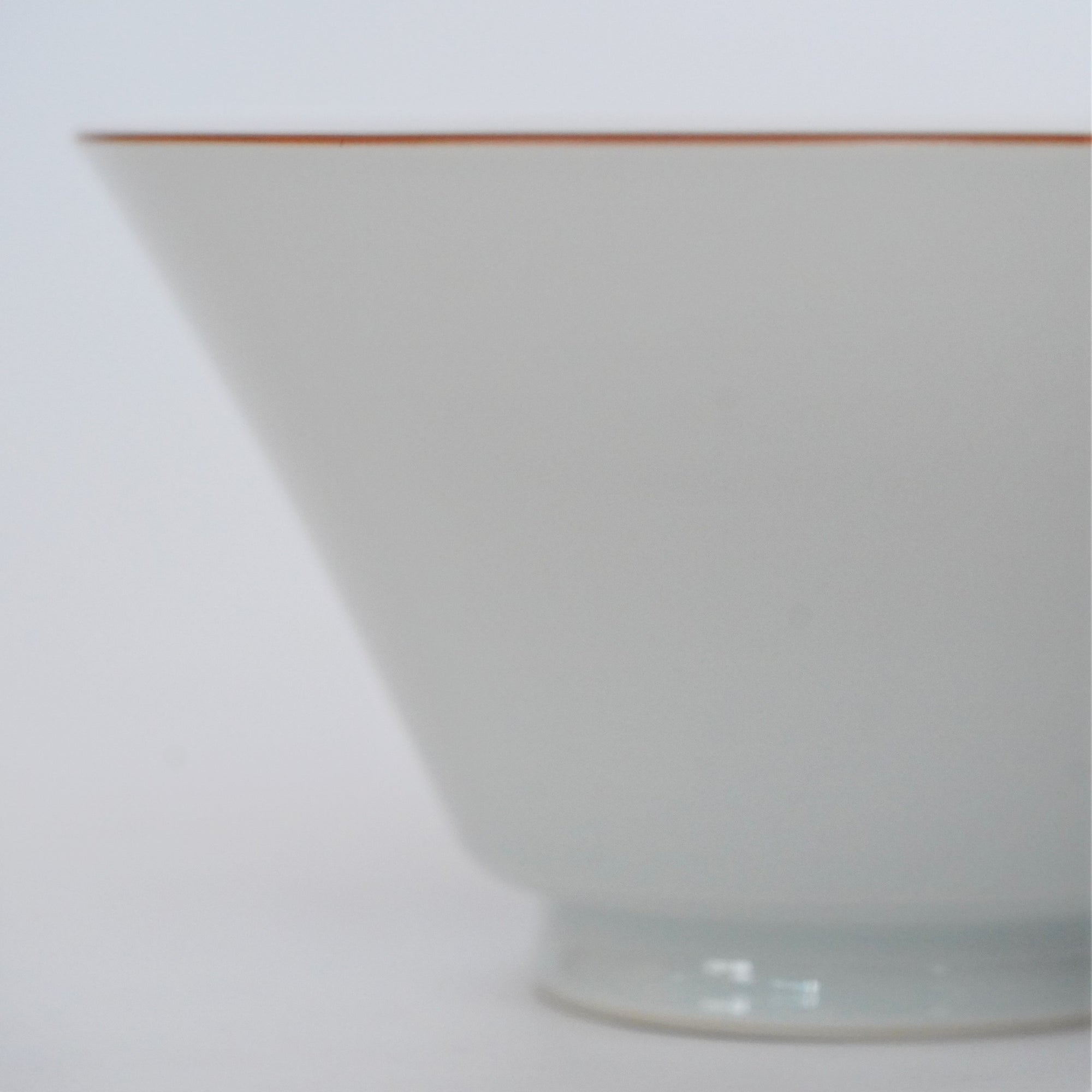 【Masamitsu Kawai】white porcelain large bowl