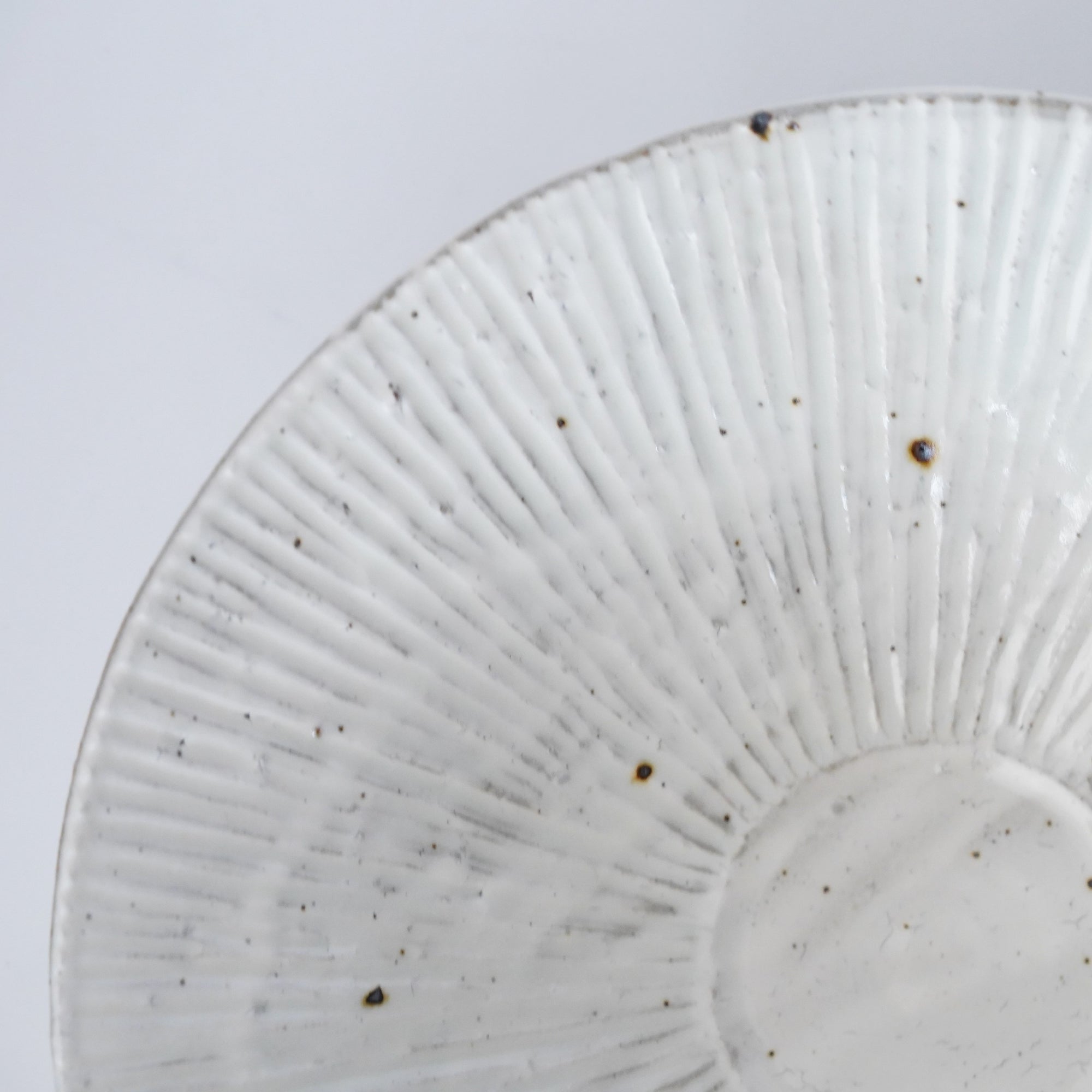 【Tomohiro Suzuki】Kohiki Shinogi 7sun shallow bowl