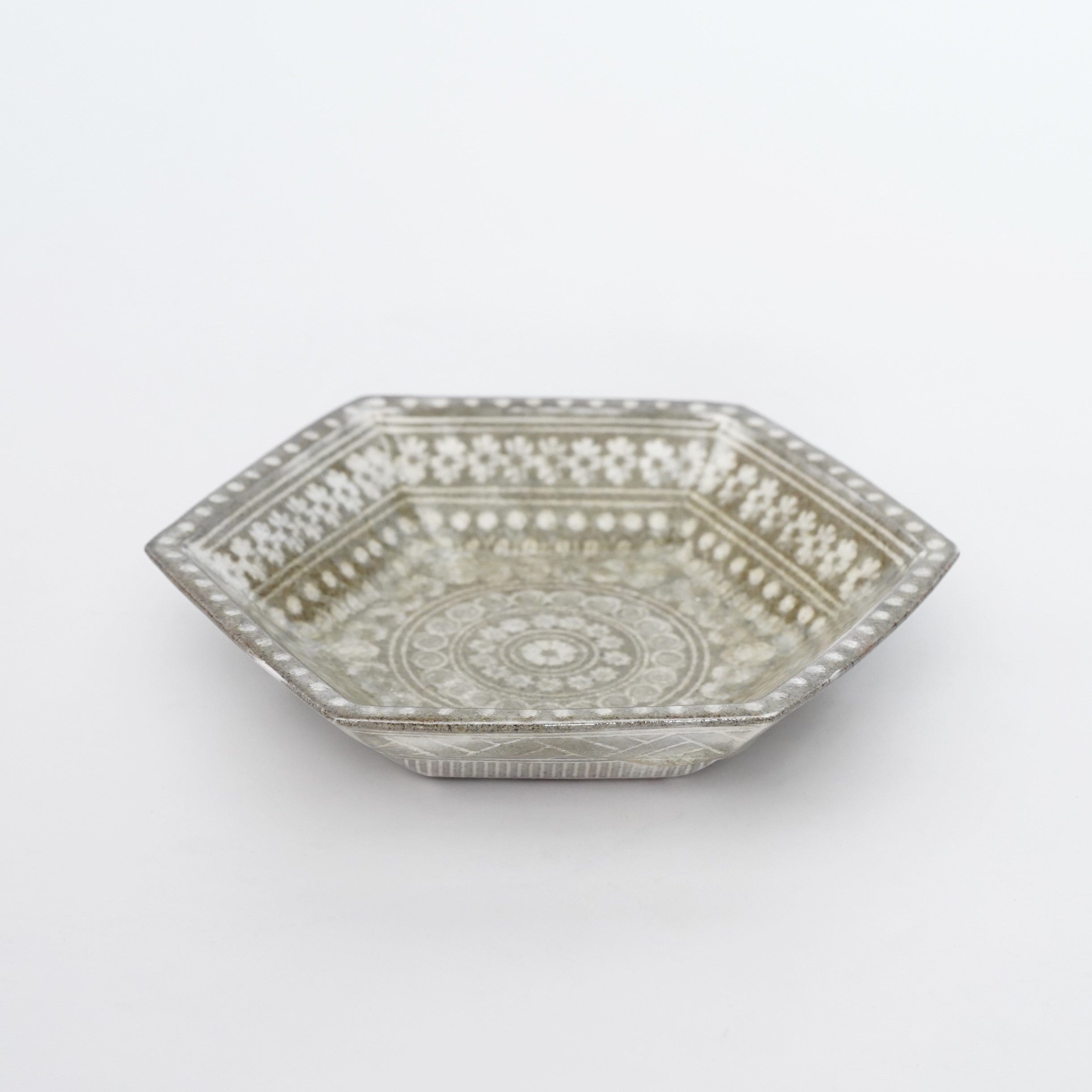 eyeknow74　伊賀西山窯坂本瀧山作茶入古代和更紗仕覆付V　R6732 eyeknow74様専用 伊賀西山窯坂本瀧山作茶入古代和更紗仕覆付