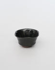 [Masataka Togawa] Black Karatsu small bowl