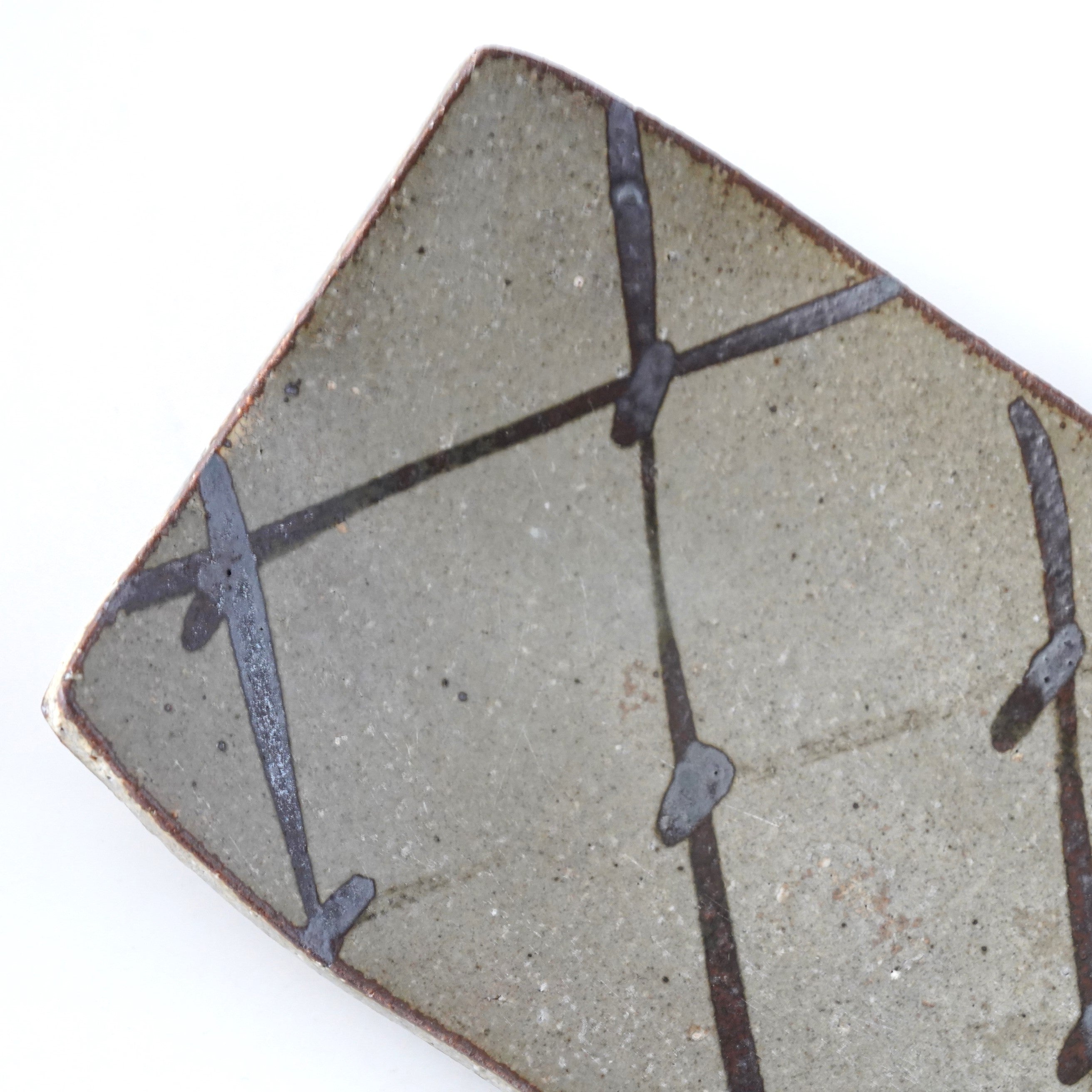 水垣力　長皿 水垣力】かごめ長角皿 – うつわ御結