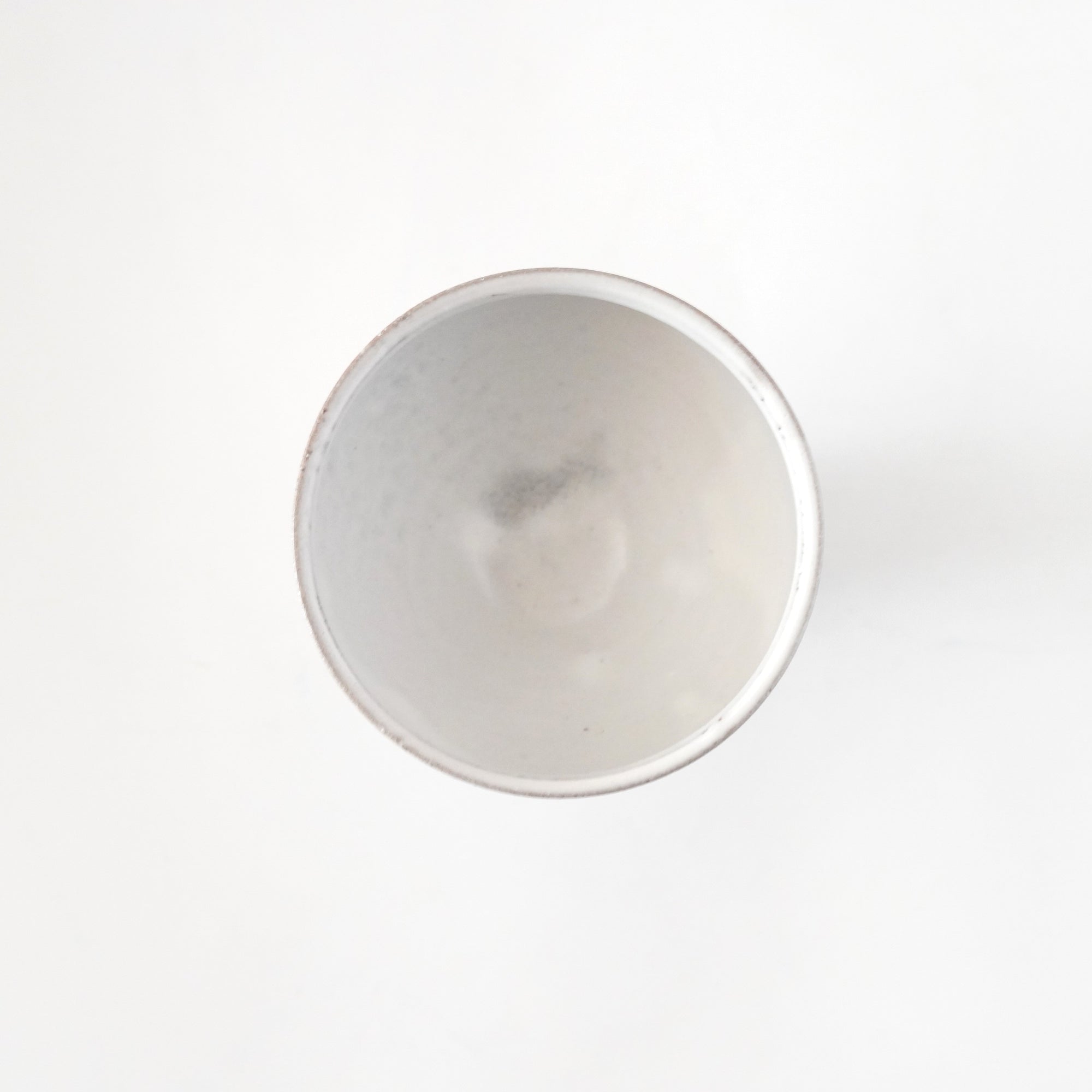 [Etsushi Noguchi] White glaze goblet