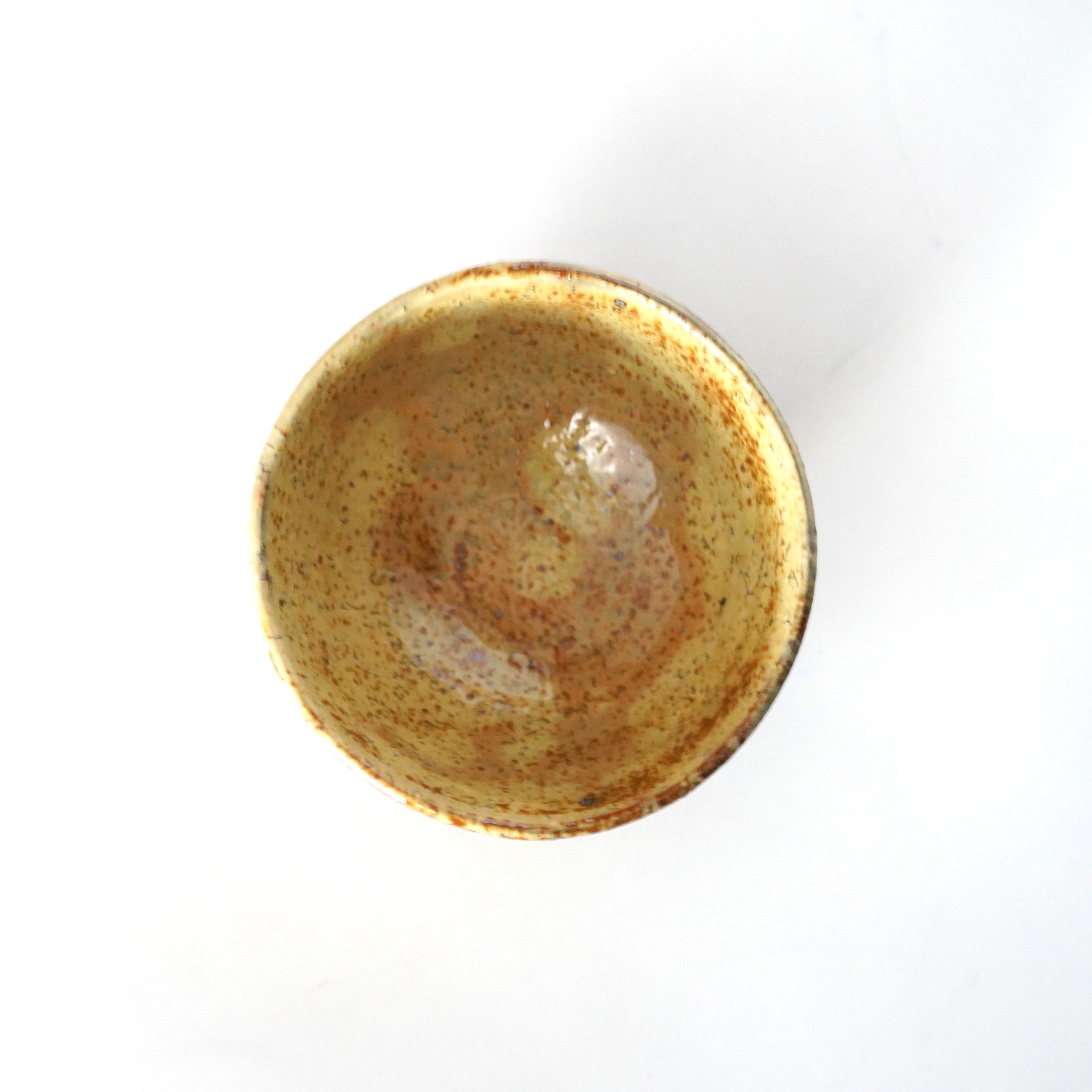 工藤和彦】黄粉引飯碗 – うつわ御結