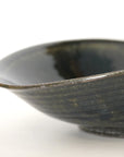 [Yamamoto Taizo] Dark blue 8-inch flexible bowl